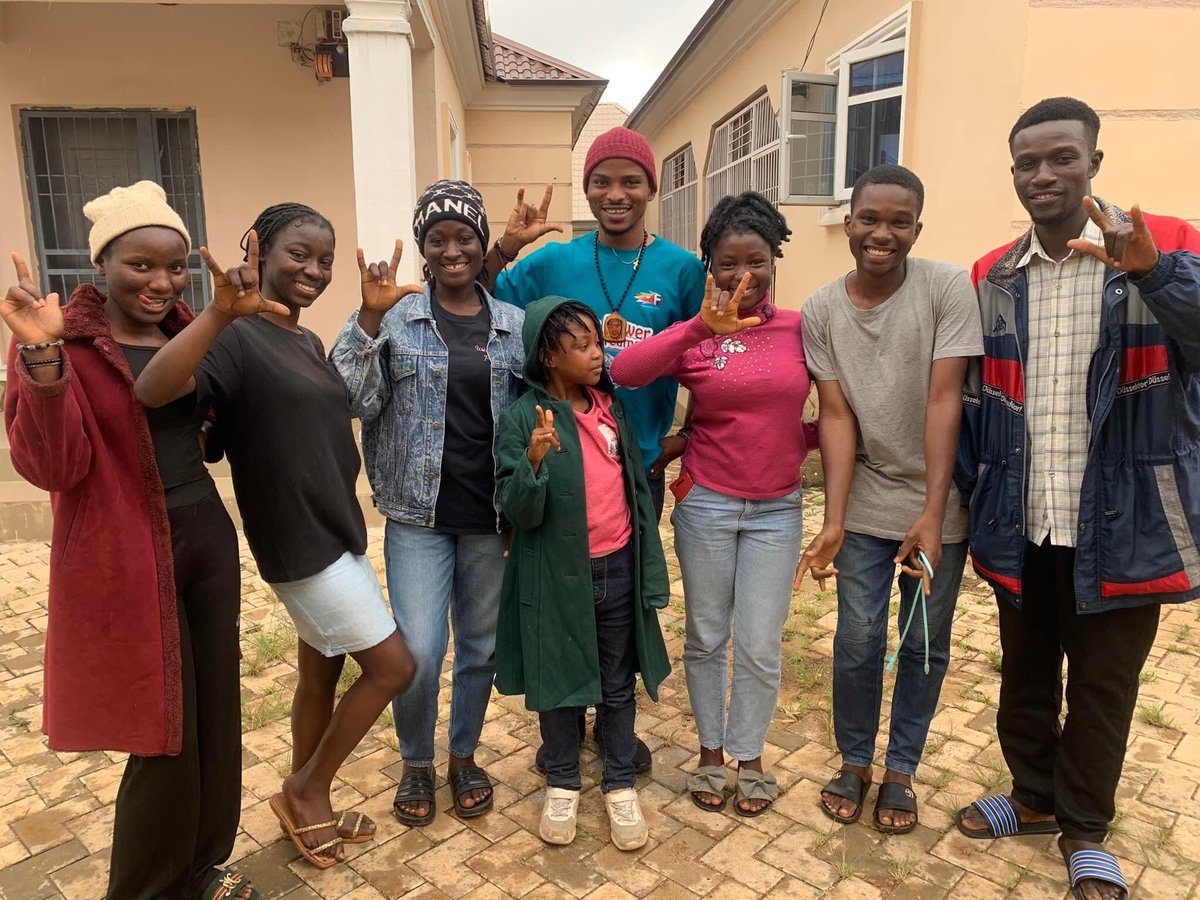 Family is the anchor that hold us together, home is the people that we do not try to be someone else around. DeafTechnologyFoundation is family and a home 🌀💨