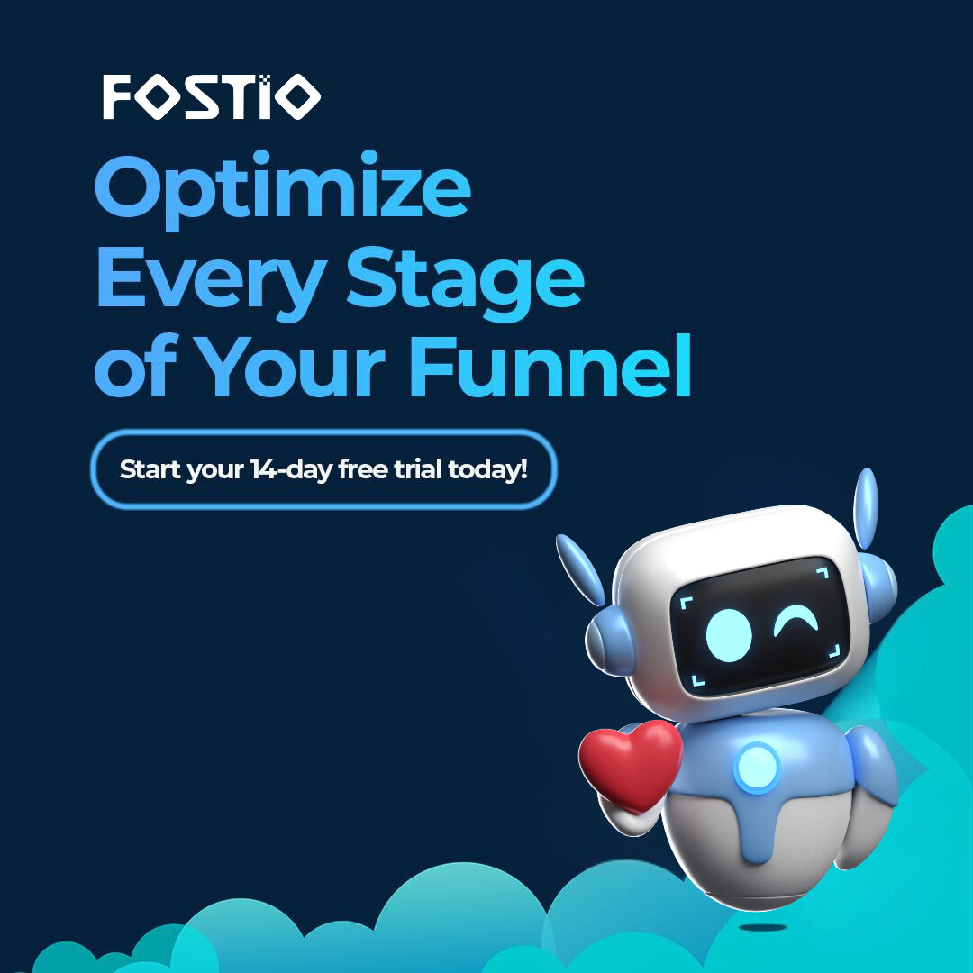fostio_com's tweet image. From awareness to acquisition, optimize every stage of your funnel with Fostio’s comprehensive tools. 🔄 #FunnelOptimization #BusinessGrowth #Fostio

Sign up for a 14-day free trial today! oryoo.com/fostio