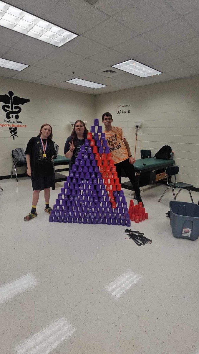 KrUnified's tweet photo. More Unified PE Olympics: softball 🥎 throw, soccer ⚽️ and cup stacking 🥇🥈🥉#UnifiedPE #generationunified https://t.co/omDEPcQfVW