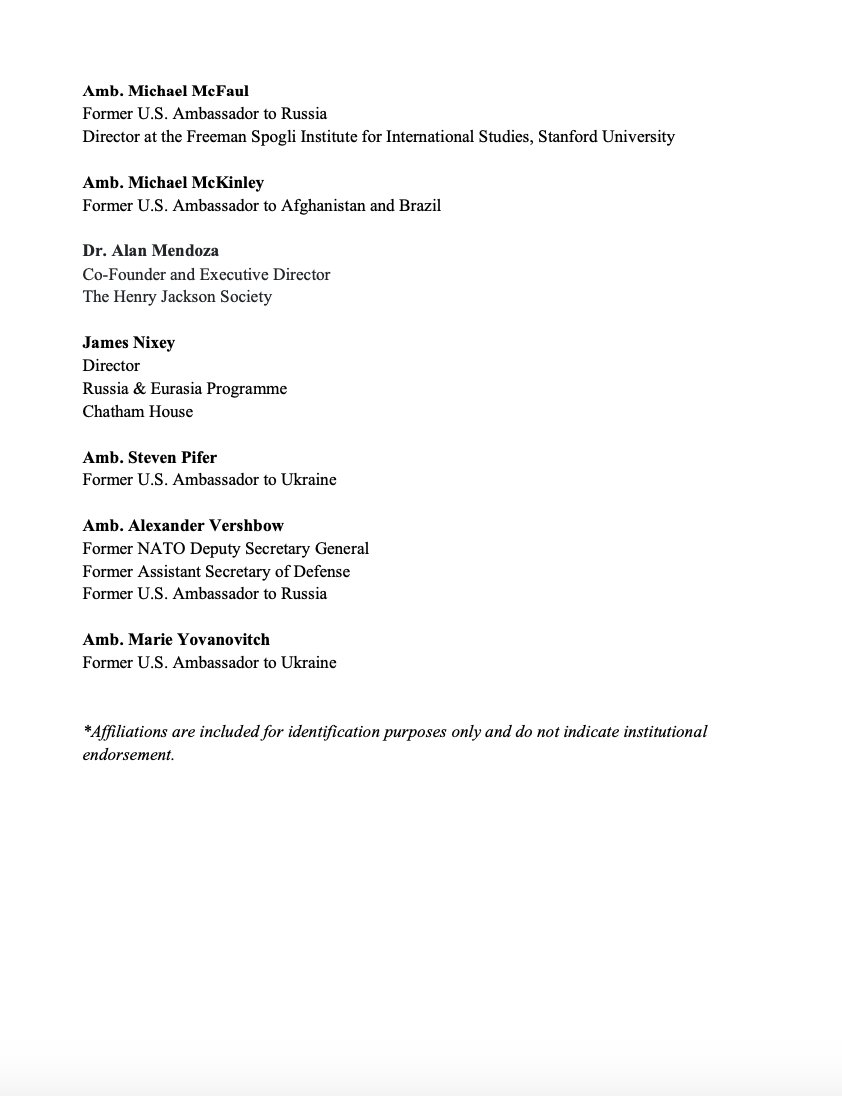 Razom for Ukraine 🇺🇸🤝🇺🇦 (@razomforukraine) on Twitter photo BREAKING | As <a href="/SecBlinken/">Secretary Antony Blinken</a> and <a href="/DavidLammy/">David Lammy</a> travel to Kyiv, 17 top former officials and experts call on the US and UK to #LetUkraineStrikeBack.
It's time to change this <a href="/WhiteHouse/">The White House</a> policy and let Ukraine win.
Read the letter here 👇
letukrainestrikeback.com/post/generals-… BREAKING | As <a href="/SecBlinken/">Secretary Antony Blinken</a> and <a href="/DavidLammy/">David Lammy</a> travel to Kyiv, 17 top former officials and experts call on the US and UK to #LetUkraineStrikeBack.
It's time to change this <a href="/WhiteHouse/">The White House</a> policy and let Ukraine win.
Read the letter here 👇
letukrainestrikeback.com/post/generals-…