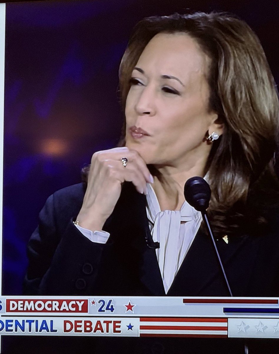 Hang it in the Louvre 

#PresidentialDebate