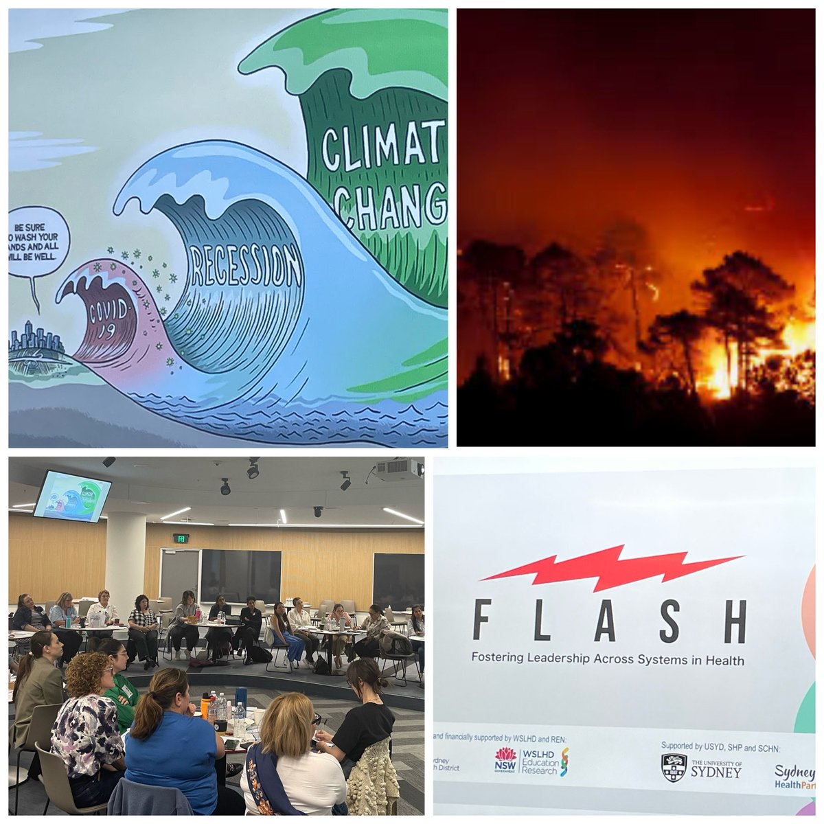 Sandra Turner (@sandraturner49) on Twitter photo A first for <a href="/WestSydHealth/">Western Sydney Health</a> District. #FLASH2024 launches Climate, Sustainability & Health into its leadership programs.
<a href="/adipodean/">Adi Vyas</a> <a href="/HockeyPeter/">Peter Hockey</a> <a href="/janebolster/">Jane Bolster</a> <a href="/lucindaburke/">Lucinda Burke</a> <a href="/SonCronje/">Sonja Cronjé 🖤💛❤️</a> <a href="/DrAntG/">Anthony Glover</a> <a href="/DrDanetteW/">Danette W</a> #Green A first for <a href="/WestSydHealth/">Western Sydney Health</a> District. #FLASH2024 launches Climate, Sustainability & Health into its leadership programs.
<a href="/adipodean/">Adi Vyas</a> <a href="/HockeyPeter/">Peter Hockey</a> <a href="/janebolster/">Jane Bolster</a> <a href="/lucindaburke/">Lucinda Burke</a> <a href="/SonCronje/">Sonja Cronjé 🖤💛❤️</a> <a href="/DrAntG/">Anthony Glover</a> <a href="/DrDanetteW/">Danette W</a> #Green