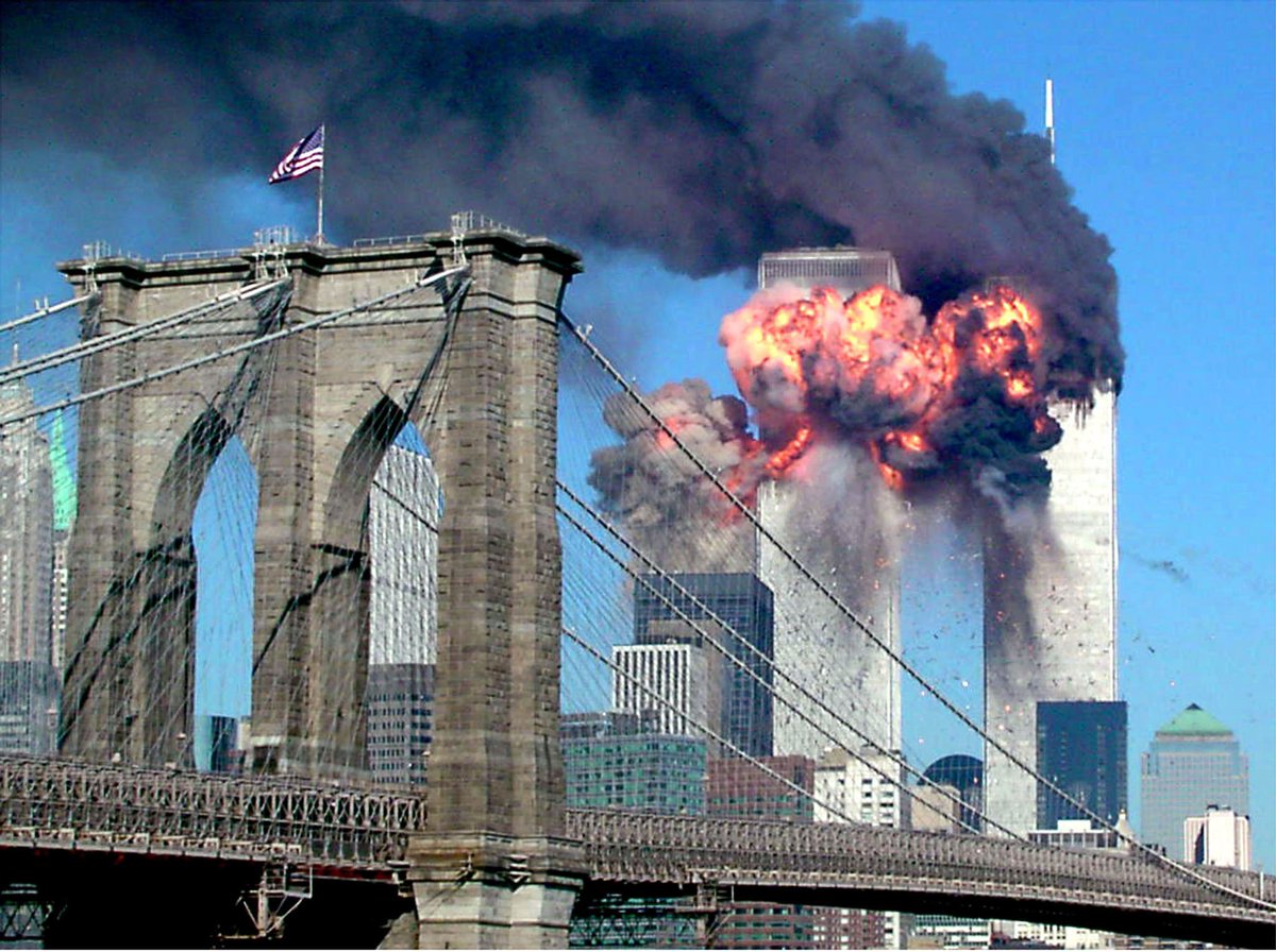 Never Forget 9/11.

I was in Theology class in HS when I heard the news on that crazy day. 

All I could think about was my family who I could not get in touch with during a Primary Election Day in NYC. 

Everyone was fine. 

Since then: All I think about is how nice we were to