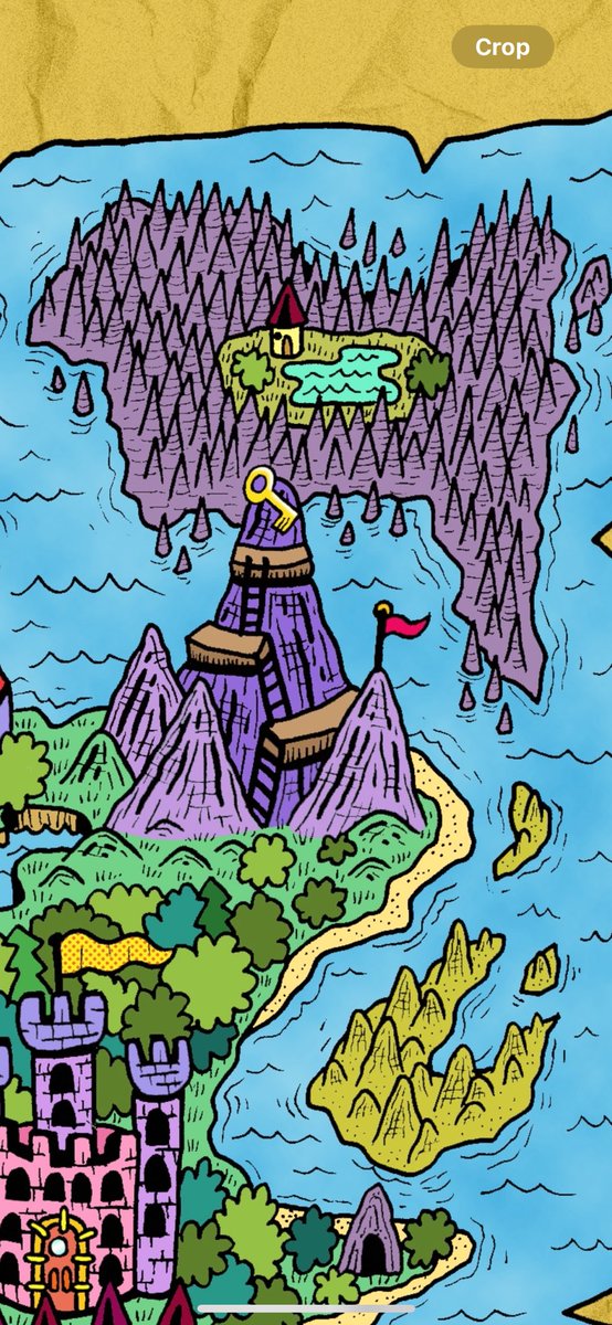 The Sacred Map of Oblonthia Island.
🧭 🗺️ 👁️  #drawing #cartography