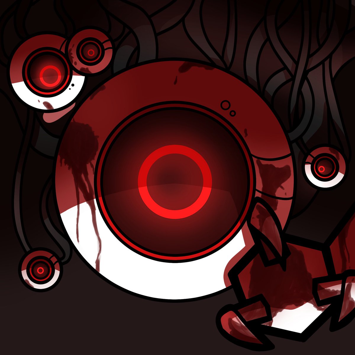 DreAmCatchrArts's tweet photo. Two horrible monsters, drawn by @esmahasakazoo https://t.co/fdbPqZYmPp