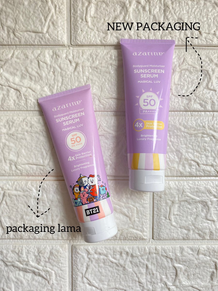 plumpypum's tweet image. Dari jaman collab sama BT21 sampe sekarang udah NEW PACKAGING masih tetep jadi andalan buat melembabkan sekaligus melindungi kulit dari sinar matahari

BYE KULIT KERING DAN BELANG 👋👋