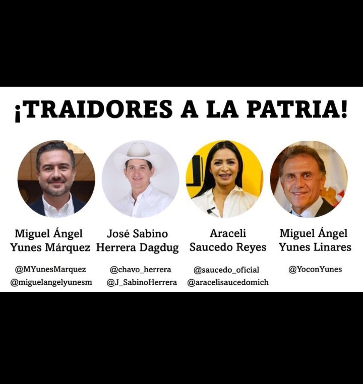 pepesains789's tweet photo. @XochitlGalvez @MYunesMarquez Aquí están los traidores-as a la patria HDSRPM corruptazos cínicos, el estigma y escarnio para sus familias, no habrá valido pena al final, malditos abyectos de la Narcosecta Morena. https://t.co/JS77Wyb5TB