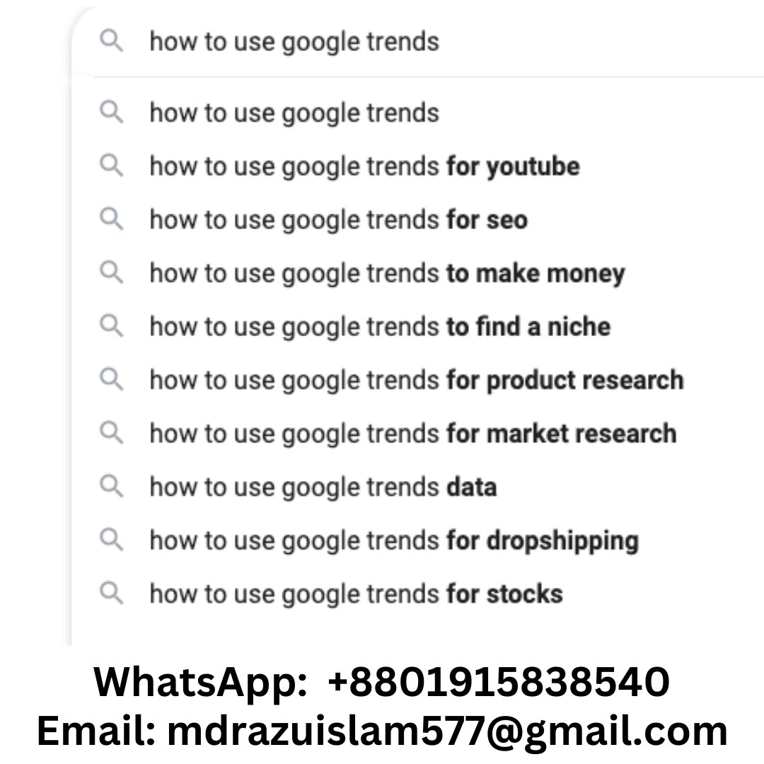 raju_md4061's tweet image. IF YOU ARE LOOKING TO SET UP A HIGHLY PROFITABLE GOOGLE ADS OR GOOGLE ADWORDS PPC CAMPAIGN, THEN YOU HAVE COME TO THE RIGHT PLACE

Order Link: fiverr.com/s/zWxp55R

· Search Ads
·  Display Ads
· Detailed keyword research
· Negative Keywords

#googleadssetup  #googleadscampaign