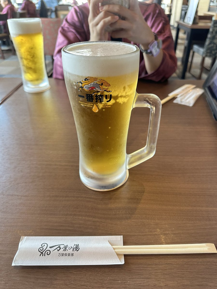 julia_yhm's tweet photo. 出国前に色々楽しみ中😊
万葉倶楽部初めて行ったけど、めちゃくちゃ良かった！ https://t.co/GTFzT2ougn