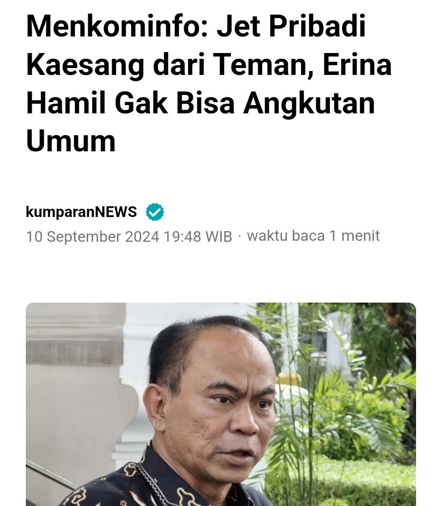 Menkominfo lulusan sekolah bidan 🤣🤣🤣