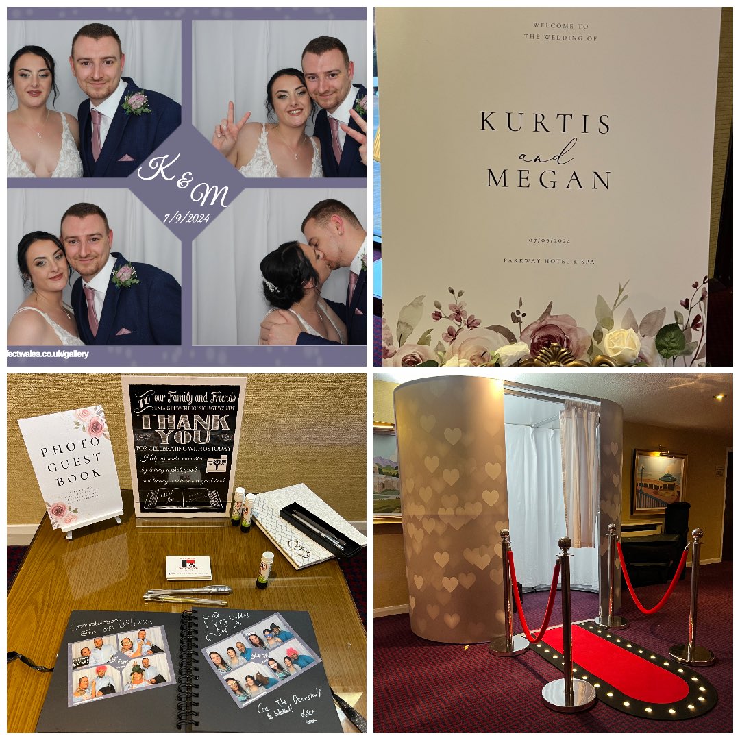 Megan &amp; Kurtis celebrating their wedding day at The Parkway Hotel in Cwmbran. 
Fantastic night and some fabulous photos taken. Great fun!!