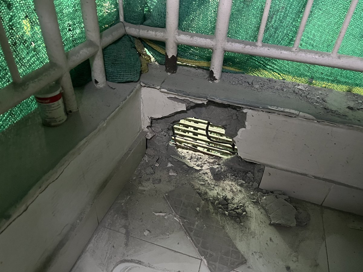 gawri_g's tweet photo. @cmohry @PMOIndia @DC_Gurugram I am still not sure if DTP has given approval for such massive repair in just 5-7 years #GodrejSummit and who all responsible for providing OC to this builder No infra to live, no water. @GodrejProp https://t.co/mCzNw5OIGc