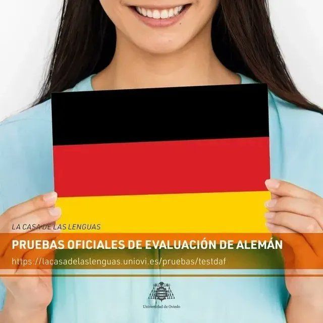 clenguasUO's tweet photo. La Casa de las Lenguas organiza pruebas oficiales de evaluación de idioma alemán (TestDaF, niveles B2.1 a C1.2), reconocidos por la CRUE como certificados válidos para la acreditación de nivel. Próximo examen: 15/10/24; inscripción hasta el 12/09/24 https://t.co/FoizXWuBGo https://t.co/qtFinxmiIS
