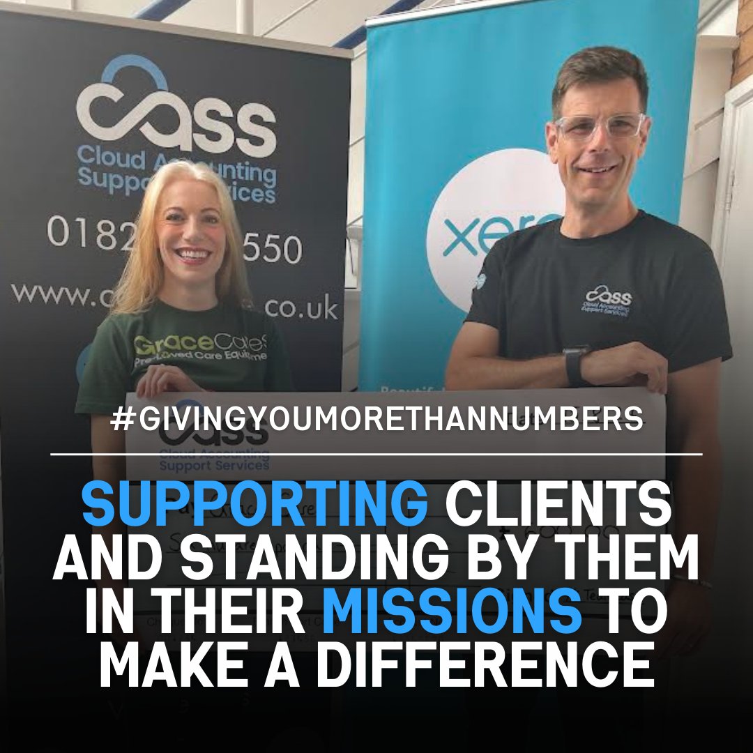 Cloud Accounting Support Services (@cass_online_ltd) on Twitter photo It's about #GivingYouMoreThanNumbers. 🔢
It's about supporting and standing alongside you and your mission to #MakeADifference.
This is exactly what we do!
Read about how we supported <a href="/GraceCaresCIC/">Grace Cares</a> and their Pimp My Ride Launch back in July 👉 bit.ly/3YVe96G It's about #GivingYouMoreThanNumbers. 🔢
It's about supporting and standing alongside you and your mission to #MakeADifference.
This is exactly what we do!
Read about how we supported <a href="/GraceCaresCIC/">Grace Cares</a> and their Pimp My Ride Launch back in July 👉 bit.ly/3YVe96G