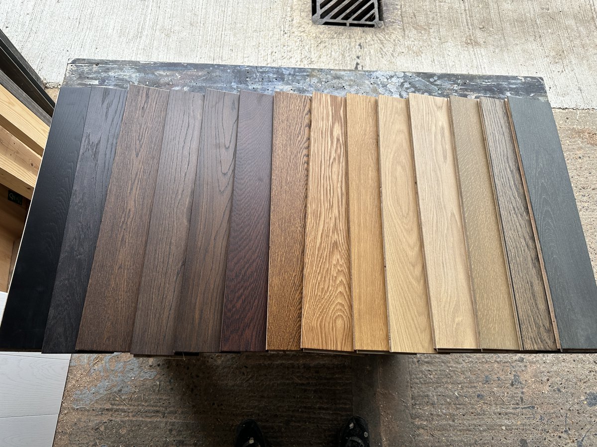 Get ready to be floored! Our new bespoke oak colour range is dropping soon – perfect for those who love to stand out from the ground up. 👌🌳 #BrilliantWoodFlooring #BespokeOak #FlooringGoals