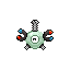 Dickinson69k's tweet photo. Created these sprites for Magnemite for the Pokemon Emerald Collaboration Project! https://t.co/KMYptlrCRk