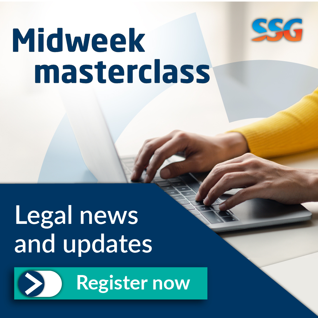 This month's masterclass will be delivered by Manuela Grossmann and Adam Worth on legal news and updates on Wednesday 25 September.

Book your spot: loom.ly/RqM8ypg

#FreeMasterclass #OnlineLearning #SkillBuildin