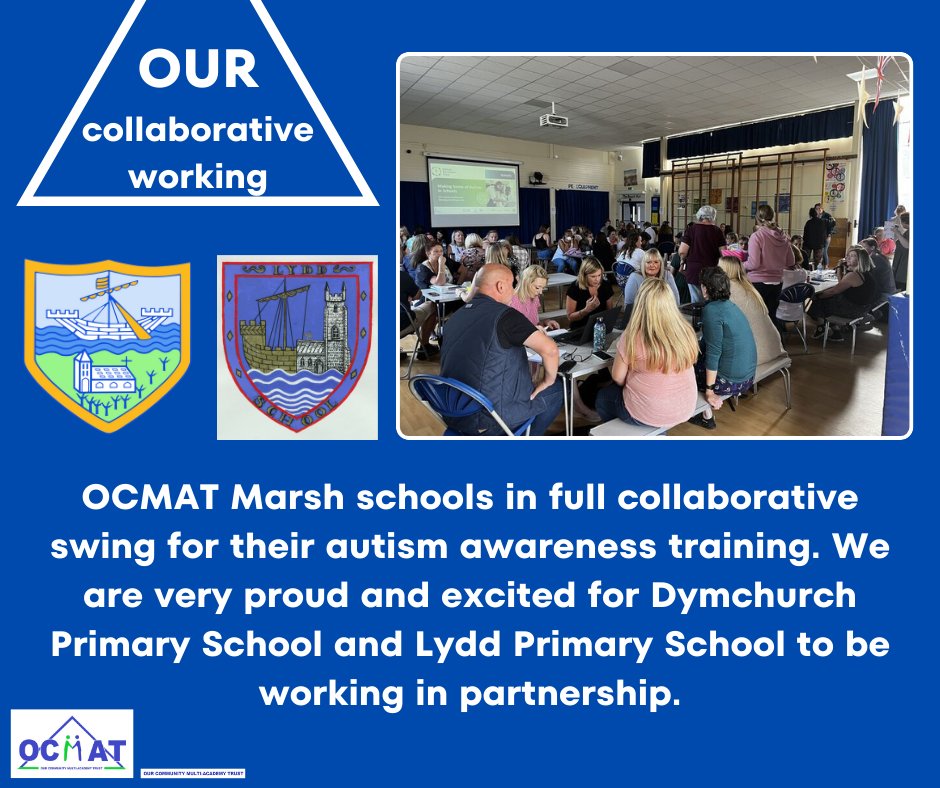 OCMATtrust's tweet photo. Another wonderful example of the collaborative working across our #ocmat Marsh schools 👏
#autismawareness #collaborative #MAT #ourcommunitymultiacademytrust #teamocmat https://t.co/1l30u8ff2T
