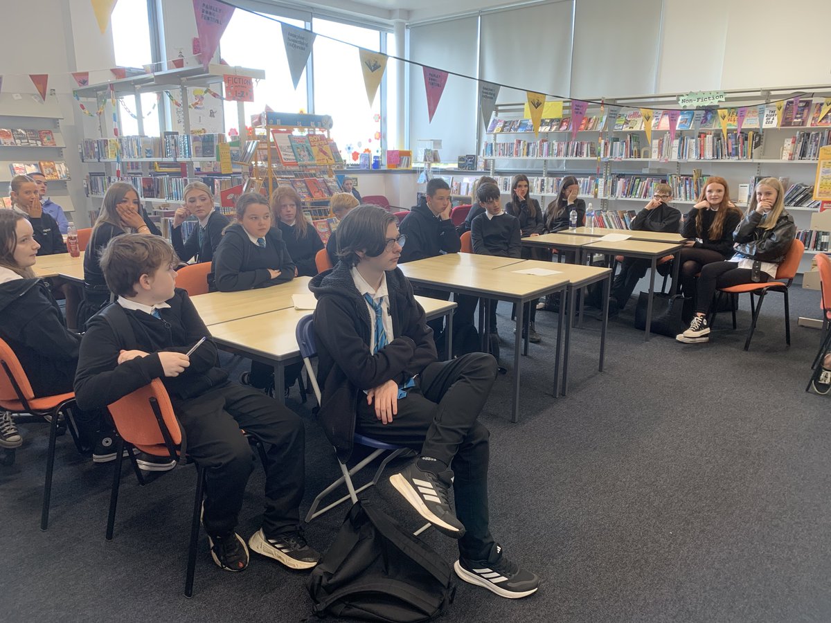 Linwood High School Library tweet media