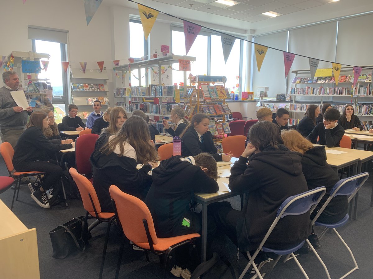 Linwood High School Library tweet media