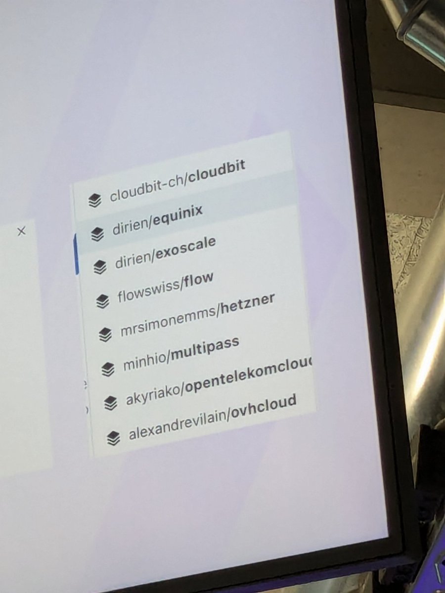 Quite fun randomly wandering into a talk and see them reference something I'd contributed 
<a href="/hrittikhere/">Hrittik Roy</a> <a href="/devpod_sh/">DevPod</a> 
 #civonavigate