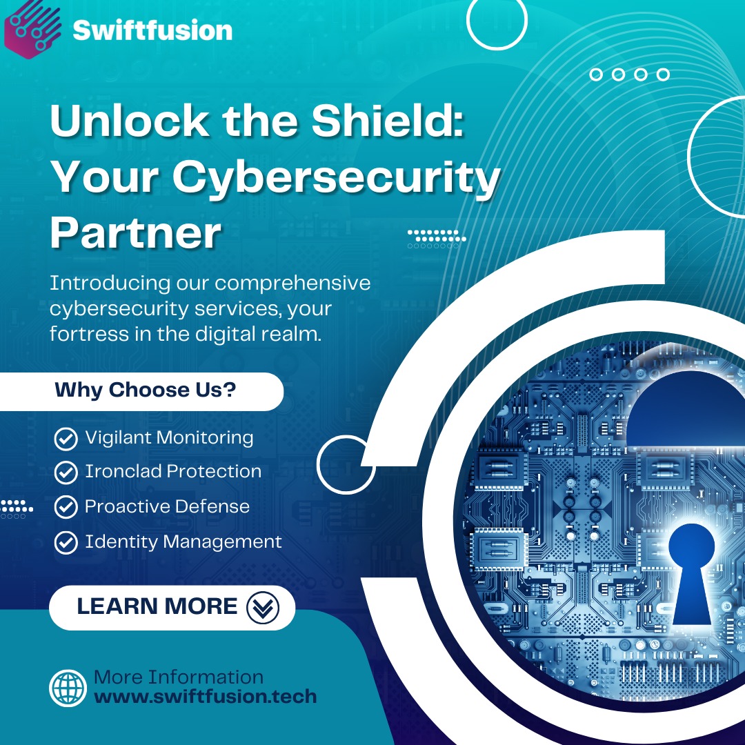 Swiftfusiontech's tweet photo. 🔒 Strengthening Cybersecurity in a Digital World 🔒

As businesses continue to embrace digital transformation, cyber threats are evolving at an unprecedented rate. Protecting your organization's data and infrastructure is no longer optional—it's essential. https://t.co/HjDjn2ImGQ