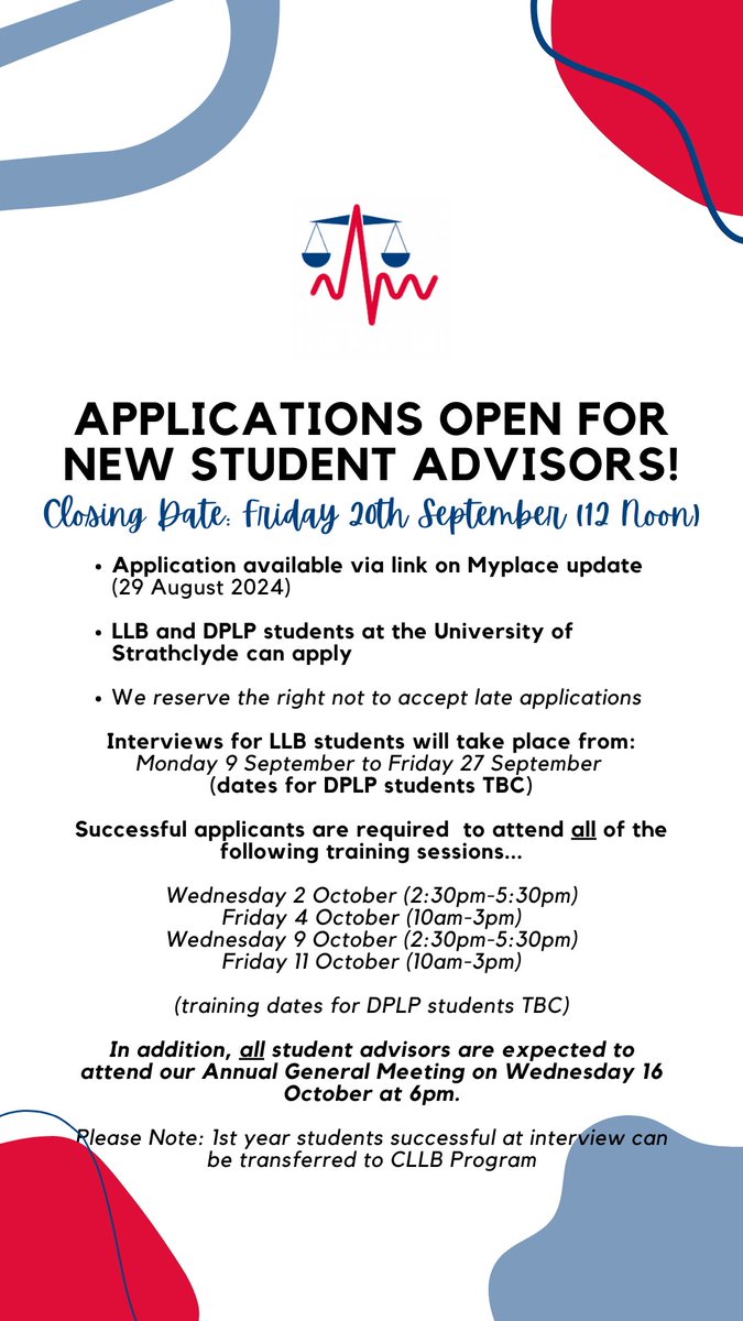 University of Strathclyde Law Clinic tweet media