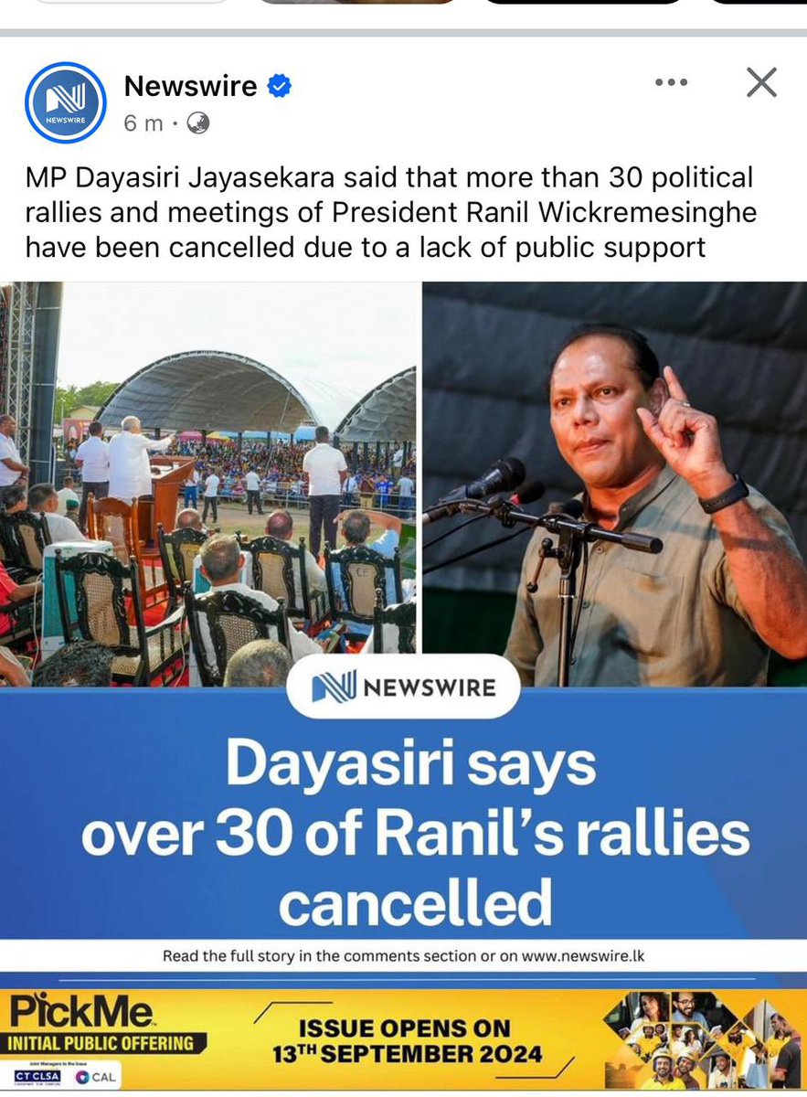 In order to allocate resources more effectively and prioritize deeper engagement with key stakeholders,focused groups with professionals, Hon.Ranil WIckremesinghe's campaign team strategically reduced the number of public rallies from 92 to 84. This decision allowed for an
