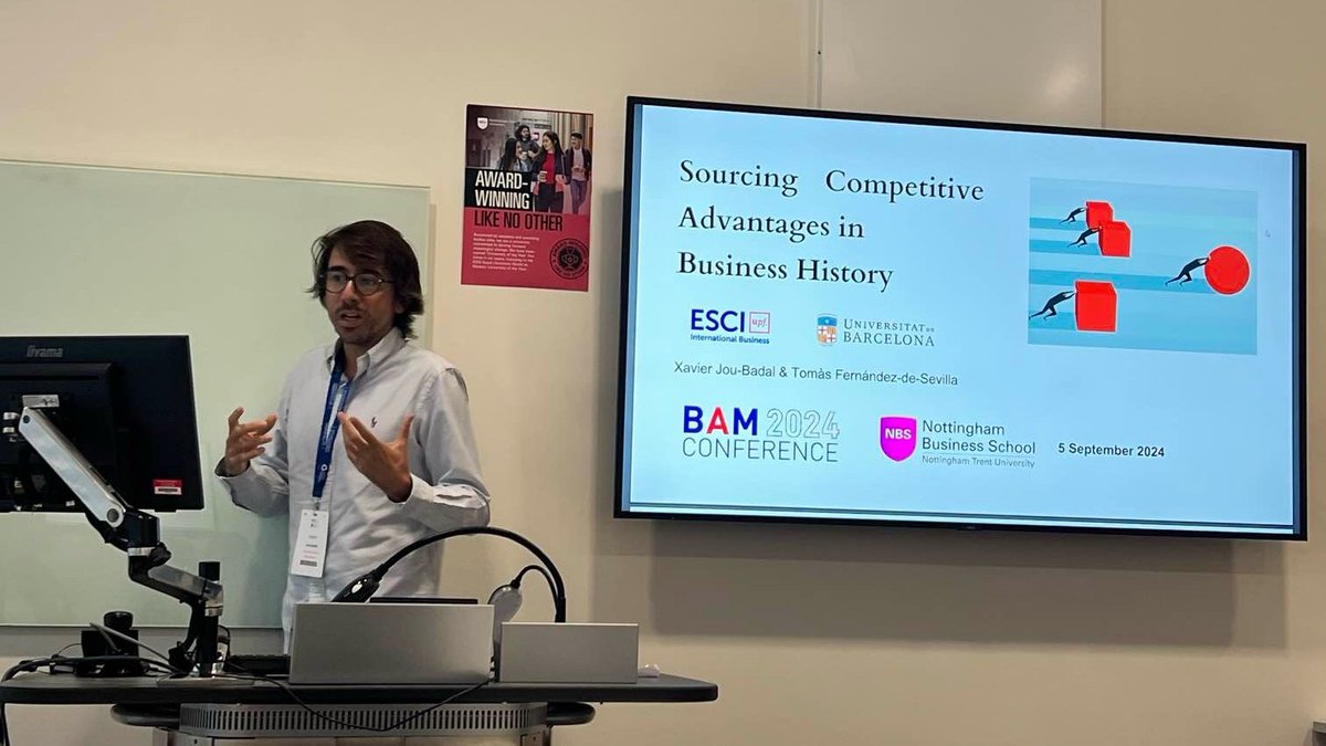 Sharing insights from my presentations at <a href="/bam_ac_uk/">British Academy of Management</a>  in Nottingham: The Recipe to Sweet Success and a new methodological project Competitive Advantages in Business History.  Internationalizing research pushes boundaries and connects with leading field researchers.