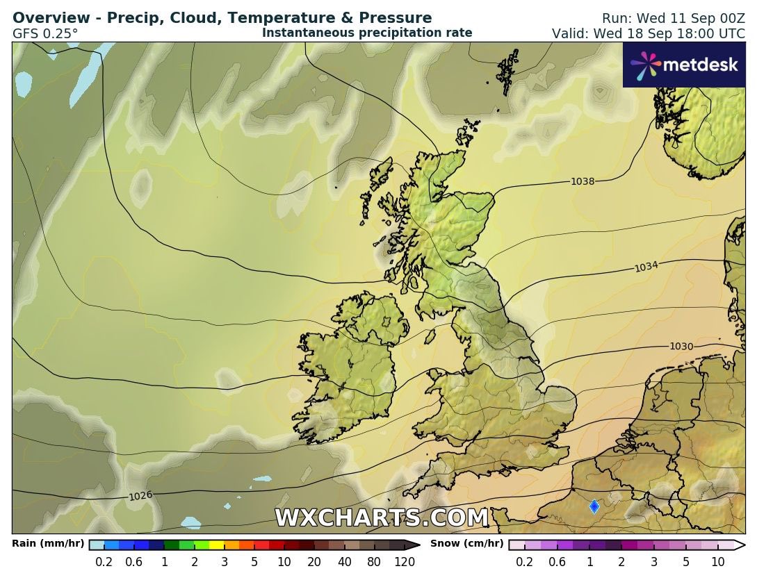 CarlowWeather's tweet image. Could be more need for sunglasses than wellies for Ploughing next week 🤞
