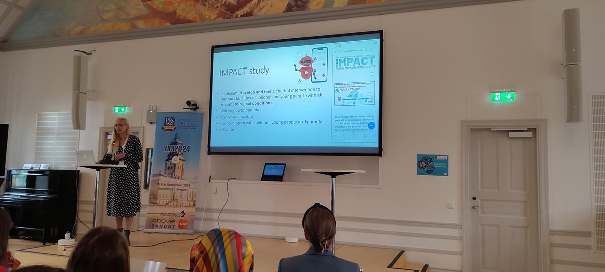 Lucy Wedderburn (@wedderburngroup) on Twitter photo "I have never spoken to anyone about this before" Klaudia Kupiec explores experiences from fathers of children with rheumatological conditions as part of the <a href="/theIMPACT_Study/">The IMPACT Study</a> research at #PReS2024
Fantastic work Klaudia and <a href="/PollyLivermore/">Dr Polly Livermore</a> "I have never spoken to anyone about this before" Klaudia Kupiec explores experiences from fathers of children with rheumatological conditions as part of the <a href="/theIMPACT_Study/">The IMPACT Study</a> research at #PReS2024
Fantastic work Klaudia and <a href="/PollyLivermore/">Dr Polly Livermore</a>