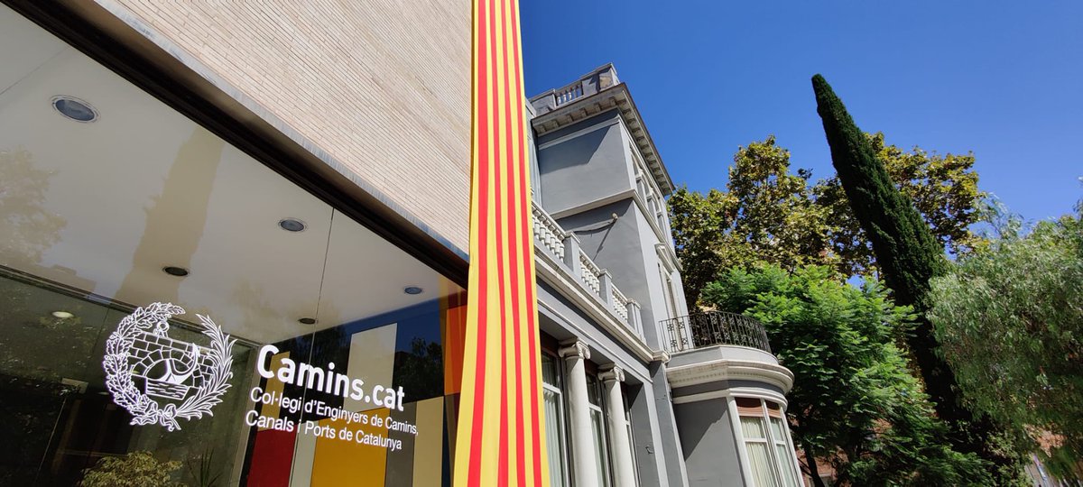 Les enginyeres i els enginyers de <a href="/caminscat/">Enginyeria de Camins de Catalunya</a> us desitgem una molt bona #diada2024! Compromesos amb un país equitatiu, connectat, resilient, sostenible i competitiu! #lenginyeriaquemilloraelmón