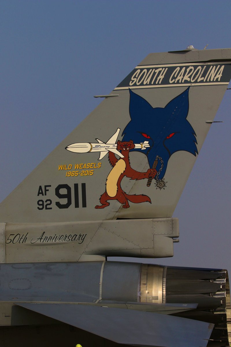 #911の日 169th Fighter Wing 157th Fighter Squadron “Swamp Fox” サウスカロライナ ...