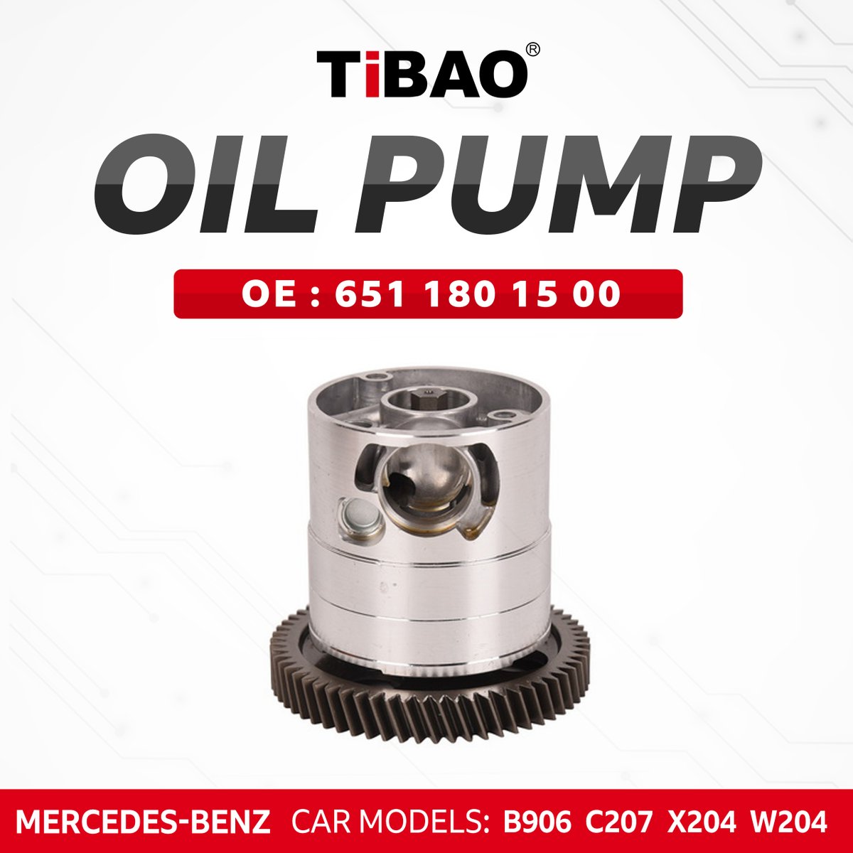 tibaoautoparts's tweet image. Your Source for High-Performance Mercedes-Benz Oil Pump - TiBAO Auto Parts

Product details:
OE: 651 180 15 00

Car Models:
SPRINTER 5-t Van (B906)
E-CLASS Coupe (C207)
GLK-CLASS (X204)
C-CLASS (W204)

Email: sales@tibao.de
Website: tibao.hk/Media/newsDeta…
#oilpump #mercedesparts