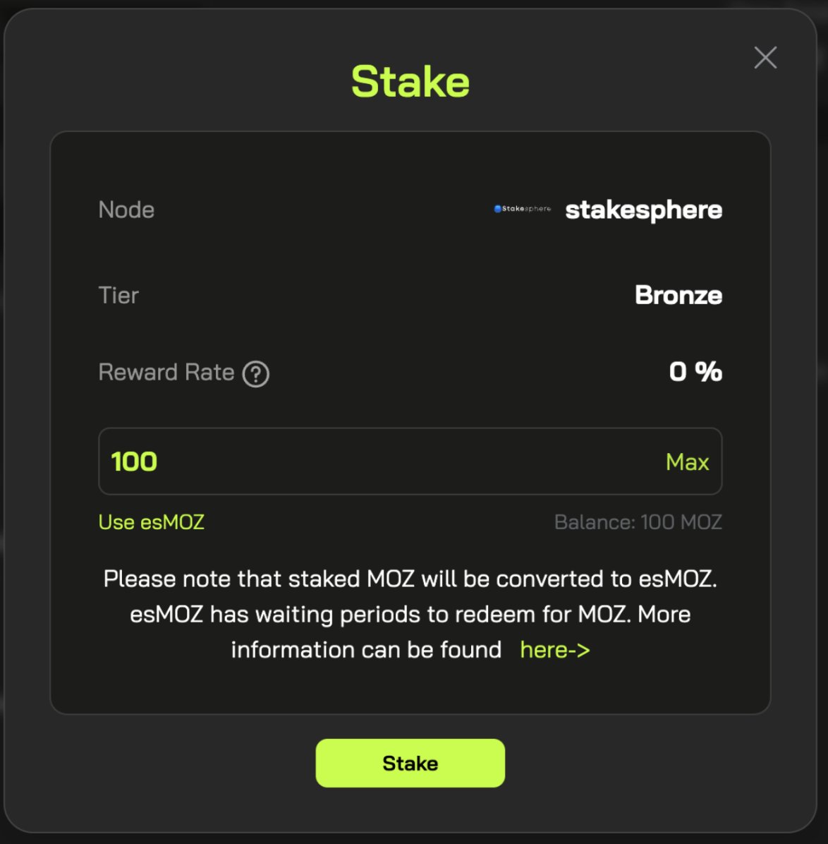 Stakesphere | Node Deployment Simplified ⚡ tweet media