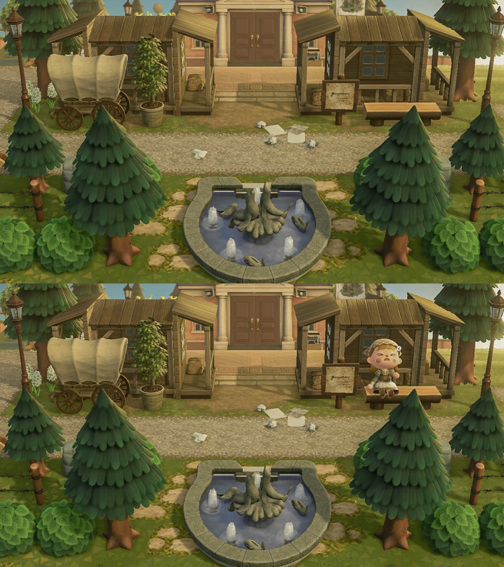 ㅤ
案内所前がやっと完成🕰️

#あつ森 #あつ森写真部 #animalcrossing
#acnh #AnimalCrossingNewHorizon