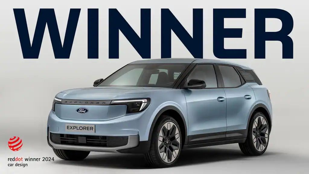 De volledig elektrische #Ford #Explorer heeft de prestigieuze Red Dot Award gewonnen dankzij zijn opvallende design en innovatieve functies 🏆 Lees meer op: spr.ly/6019WmeoL 

#RedDotAward