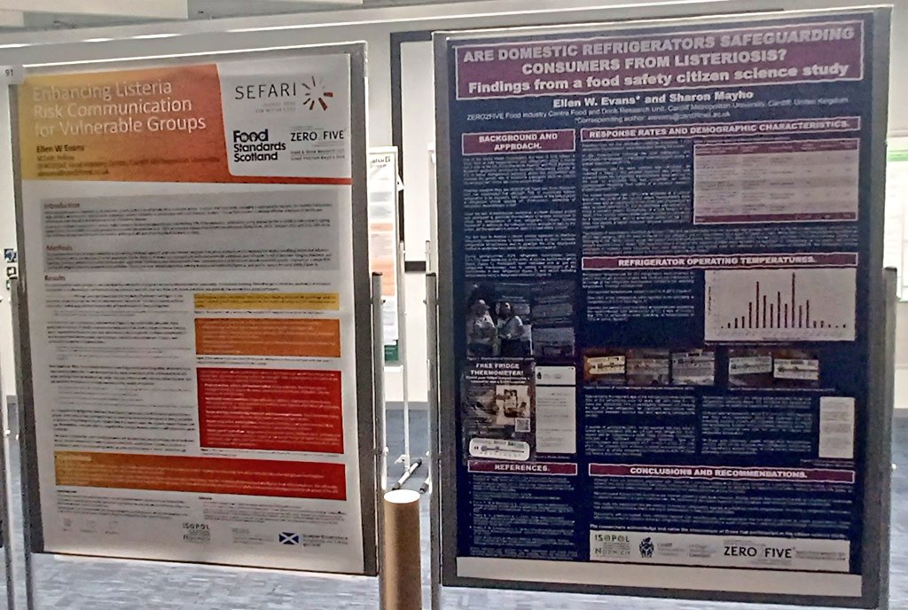 Ellen W. Evans (@research_ellen) on Twitter photo This week the 21st International Symposium on the Problems of Listeria and Listeriosis #ISOPOL is at <a href="/TheQuadram/">Quadram Institute</a> <a href="/uniofeastanglia/">UEA</a> I have two posters, one is a <a href="/SEFARIscot/">SEFARI Gateway</a> and <a href="/FSScot/">Food Standards Scotland</a> project regarding communication, the other a <a href="/ZERO2FIVE_/">ZERO2FIVE Food Industry Centre</a> citizen science project about fridges! This week the 21st International Symposium on the Problems of Listeria and Listeriosis #ISOPOL is at <a href="/TheQuadram/">Quadram Institute</a> <a href="/uniofeastanglia/">UEA</a> I have two posters, one is a <a href="/SEFARIscot/">SEFARI Gateway</a> and <a href="/FSScot/">Food Standards Scotland</a> project regarding communication, the other a <a href="/ZERO2FIVE_/">ZERO2FIVE Food Industry Centre</a> citizen science project about fridges!