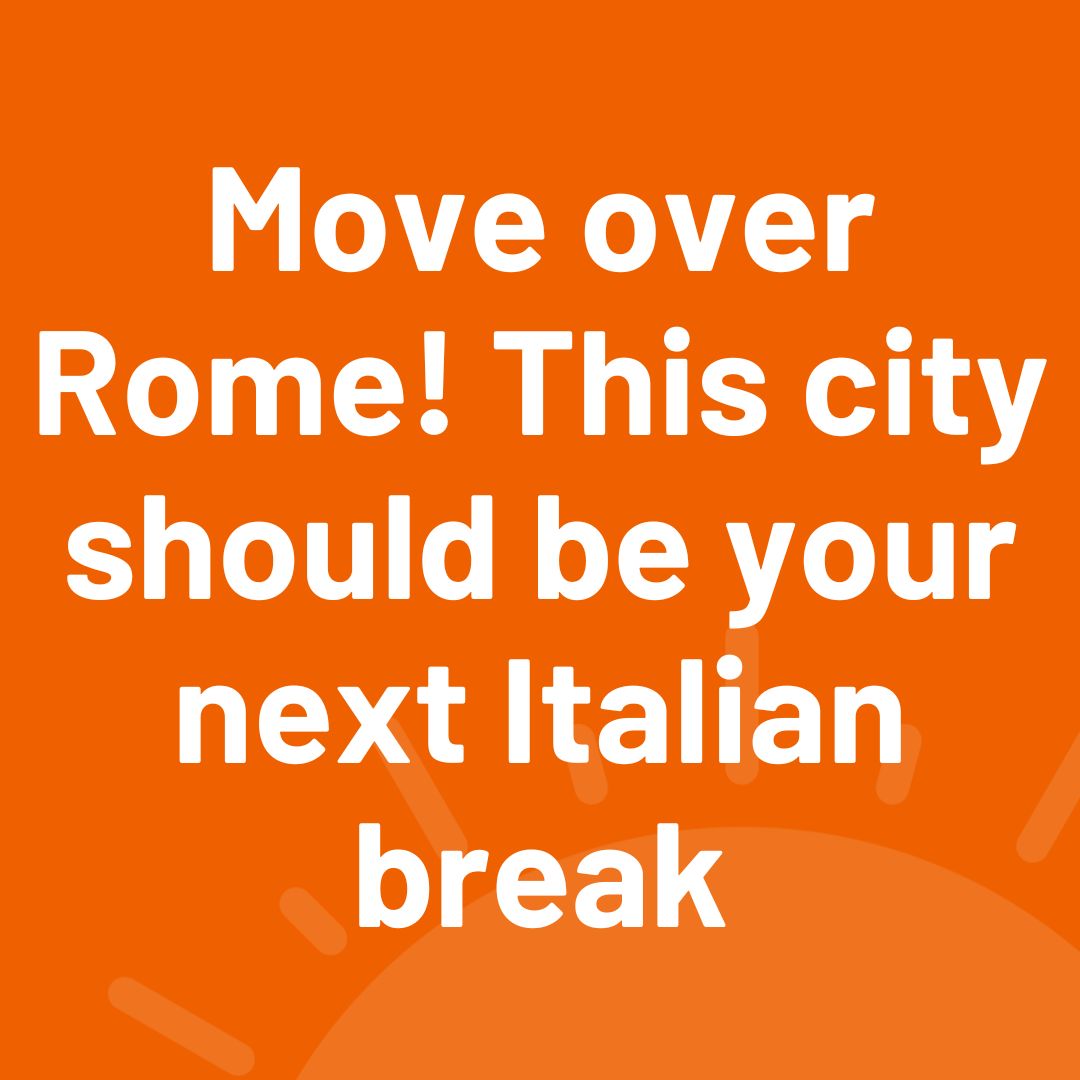 The first thing you'll notice about this pretty town is the huge sandy beach. Then, you'll get swept up by its grand architecture, impressive art and delicious cuisine – including a unique take on pizza.

Click here to see where we're talking about: bit.ly/4ghB9TJ 🇮🇹 👀
