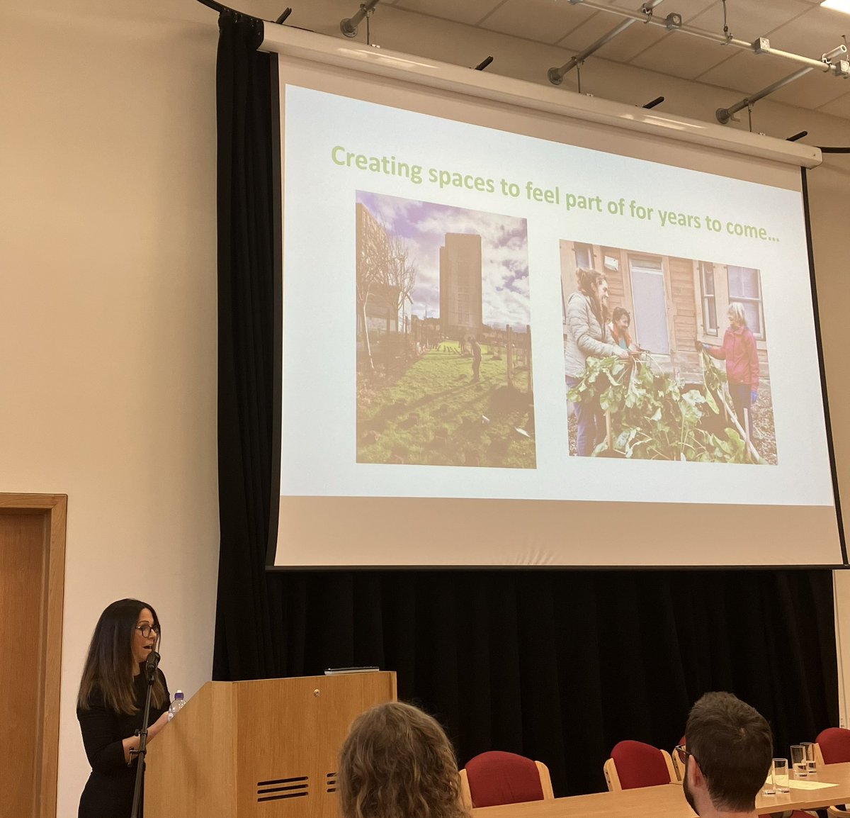 Edinburgh_CLW's tweet image. Ruth from @greenspacetrust gives an overview of how hosting community link workers has influenced their work and allowed them to work more collaboratively with primary care #EdinburghCLW2024