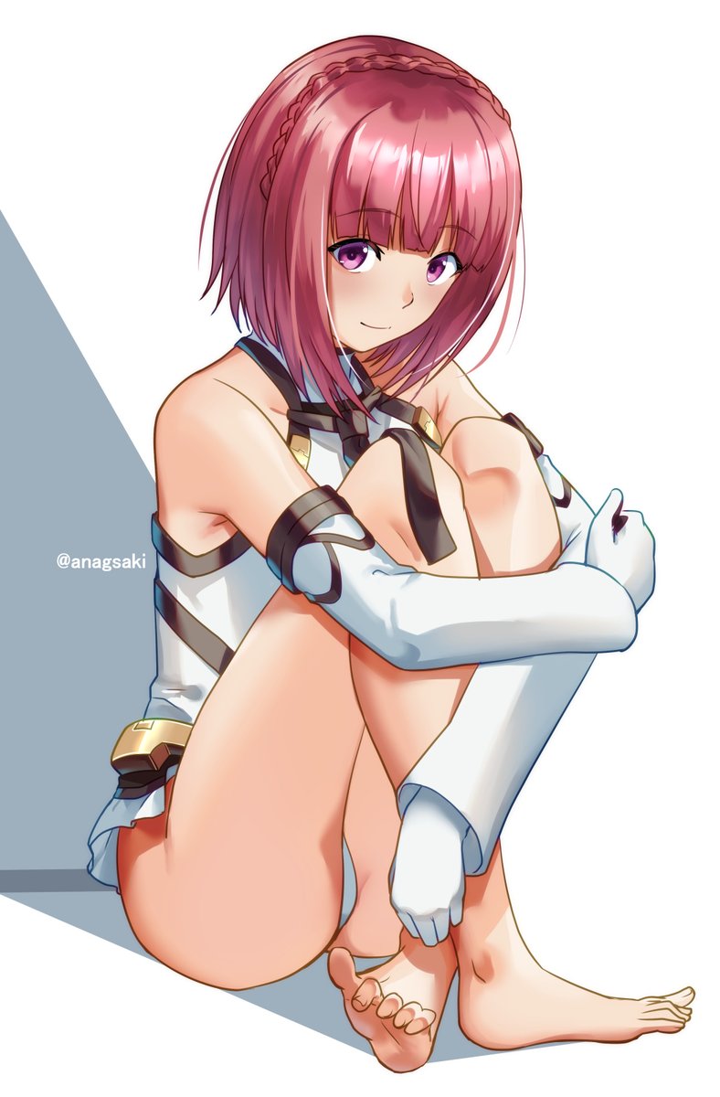 「相河愛花 #アリスギアお絵かき 体育座り 」|🎨アオナ✍️のイラスト