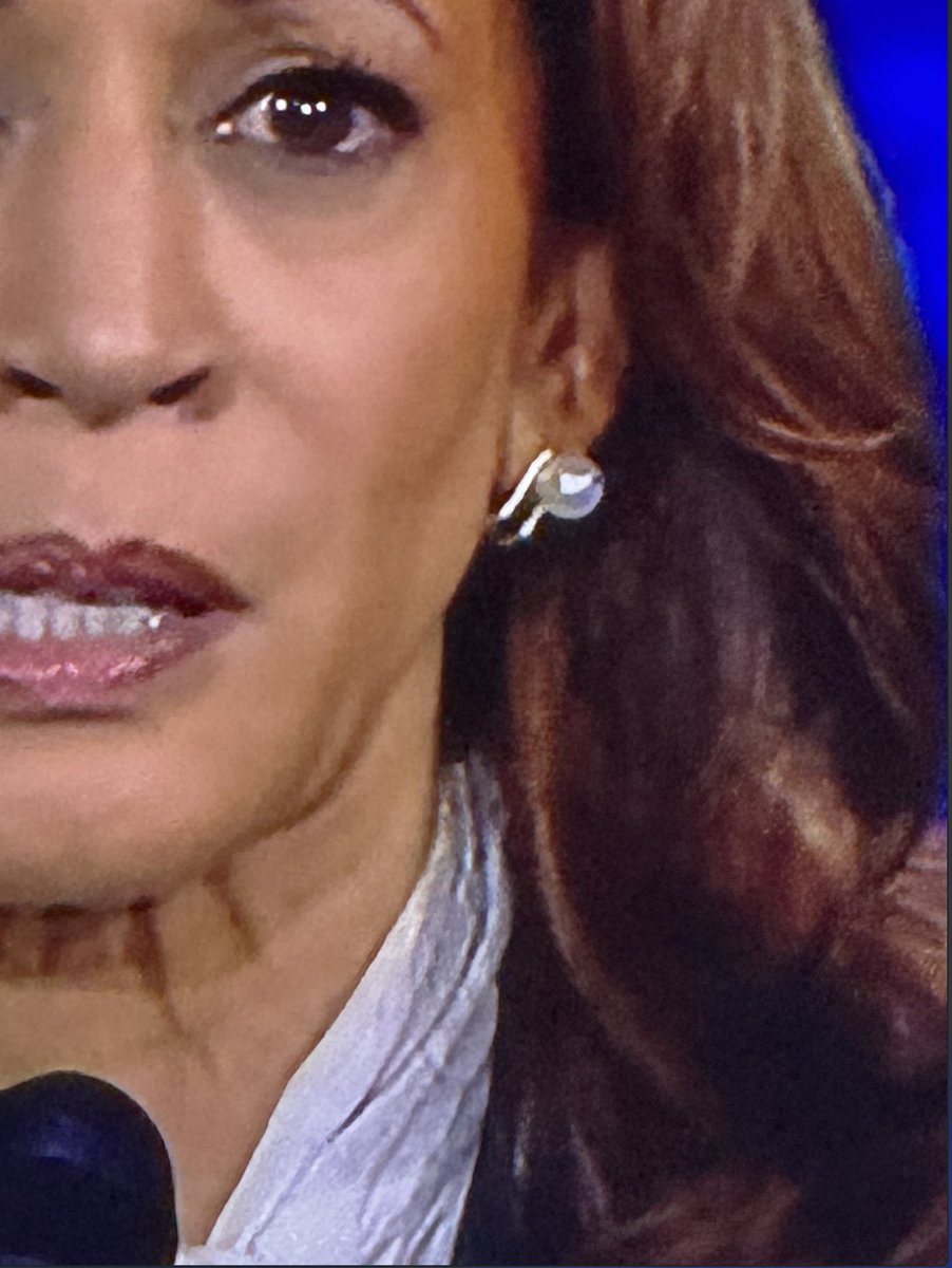ArleteCaetum's tweet photo. @TrumpDailyPosts I used these new smart earrings ti listen to they https://t.co/tArlvHKdrG