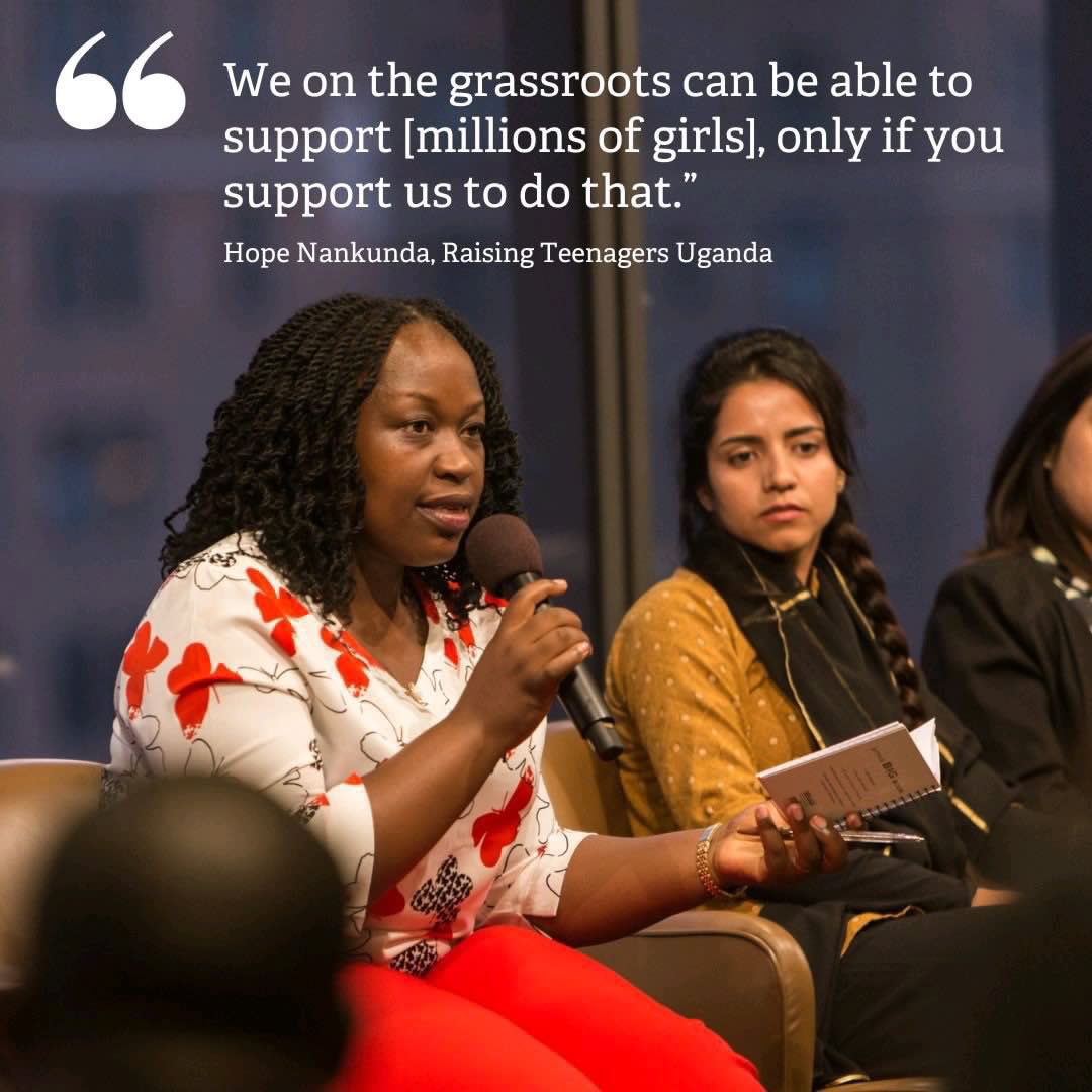 RaisingTeensUg2's tweet image. Supporting advocates working on the grassroots will make it possible for many young girls to have access to education:
Let’s #ShiftThePower and empower communities to address the challenges they are facing:
Results will be seen:
@nankunda20 calls upon donors:
@T4EduC @vowforgirls