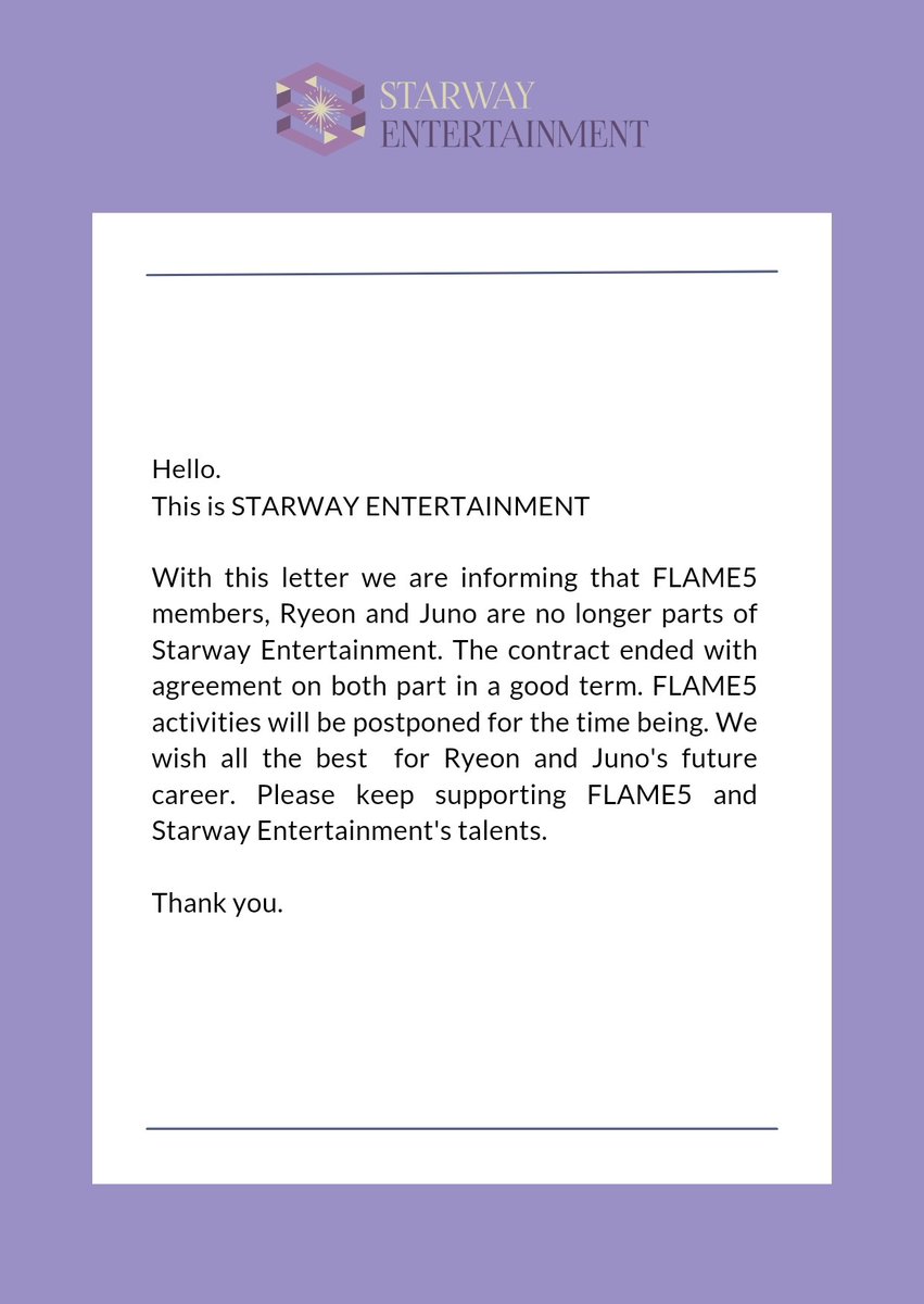 STARWAY Ent. tweet media