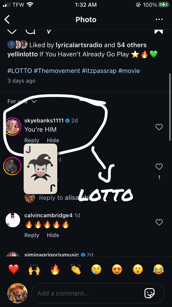 Yellinlotto_'s tweet photo. The world know what’s up 🌏
Battlerap can stop actin y’all
be talking about the wrong shit ⭐️
#Lotto #Themovement #Damoney
#Tightenup #Letithappen #hahahah https://t.co/HxbXM325Qr