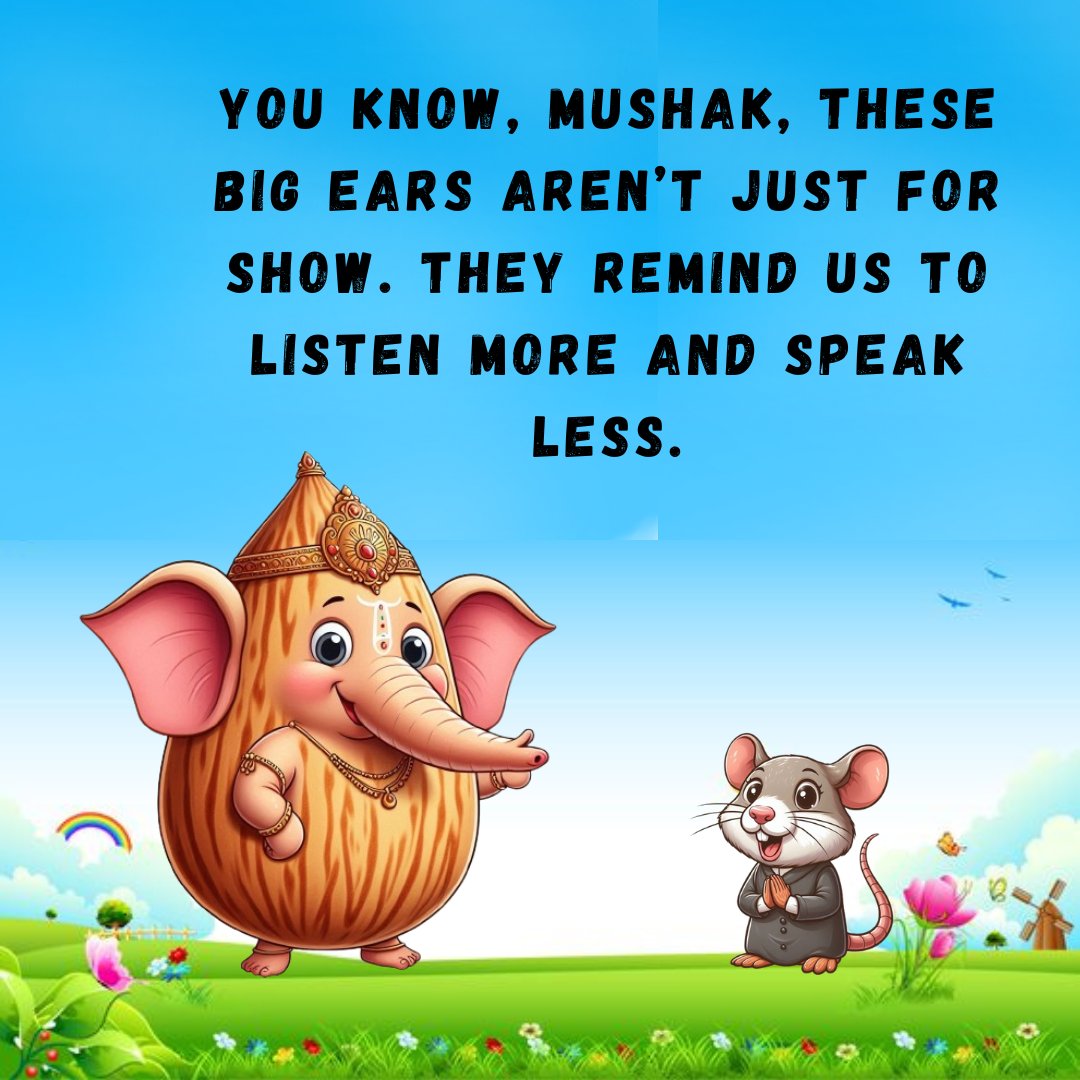 inherent_dryfr's tweet image. Day 4 : Lesson from lord Ganesha🐘❤️ : Listen with love, speak with care. In silence, we grow. 💛
_
_
_
#GaneshaWisdom #MindfulLiving #ListenToGrow #CareWithHeart #PositiveVibes #SpiritualJourney #GaneshChaturthi  #ListenDeeply #ViralPost #TrendingNow