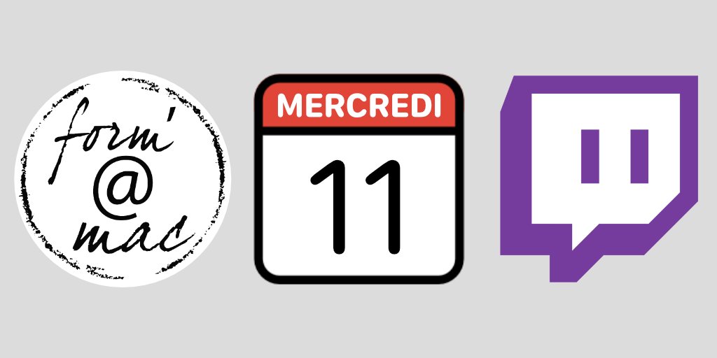 formamac's tweet image. C&apos;est parti pour #stream du mercredi 🚨

- 09H00 : la micronale du mercredi
- 12H00 : lunch code, votre pause déj’ programmable !  

Du #sumobot et du kit @KeyestudioRobot

Rendez-vous sur twitch.tv/formamac 🍎

#twitch @Arduino24x7 @arduino #DIY #robotics @cytrontech