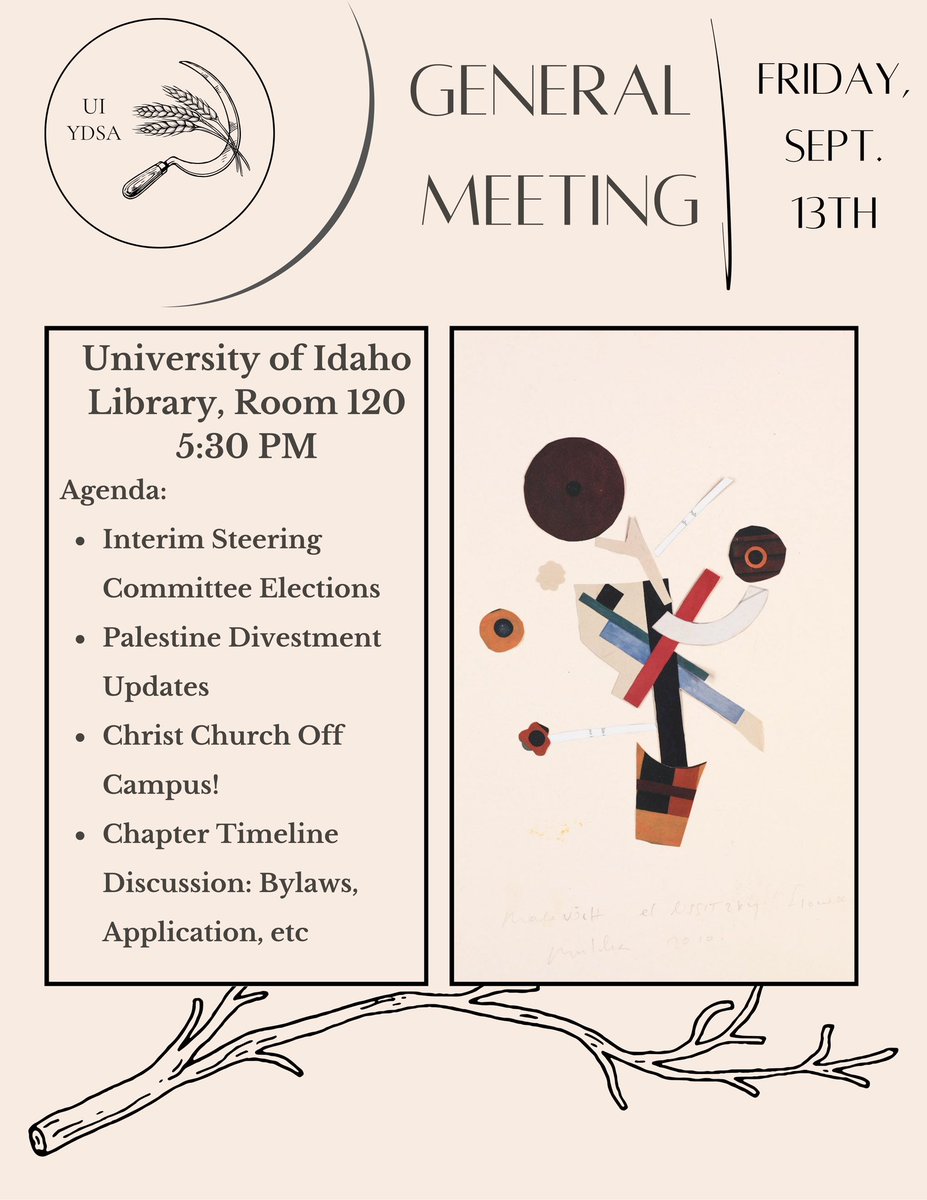 Join us for our second meeting of the month, this Friday, September 13th @ the University of Idaho Library, Room 120.