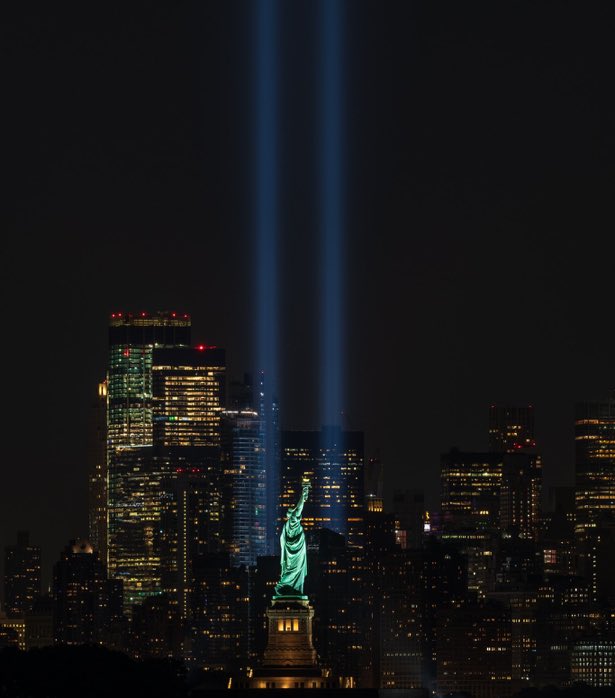 Avant toute chose aujourd’hui, n’oublions pas les attaques terroristes du 11 septembre 2001 &amp; leurs nombreuses victimes. 23 ans. #NeverForget